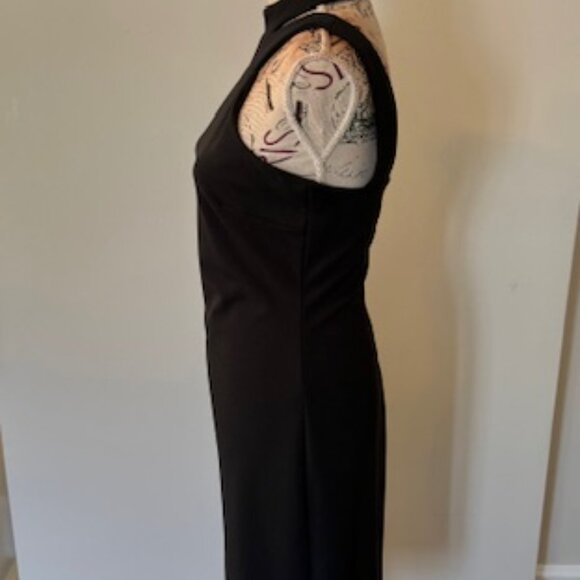 Bebe Black Halter Neck Midi 6 - Picture 2 of 7